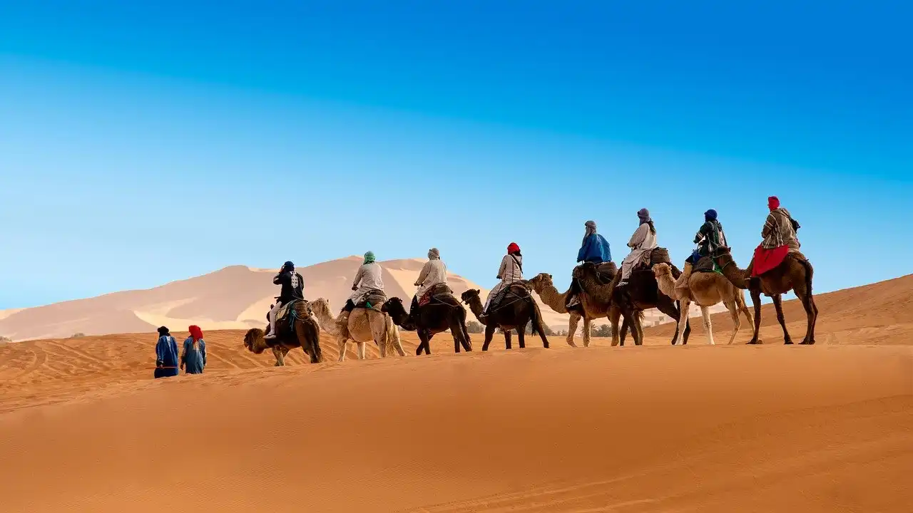 4 Days Desert Trip From Marrakech To Fes Via Merzouga Sand Dunes